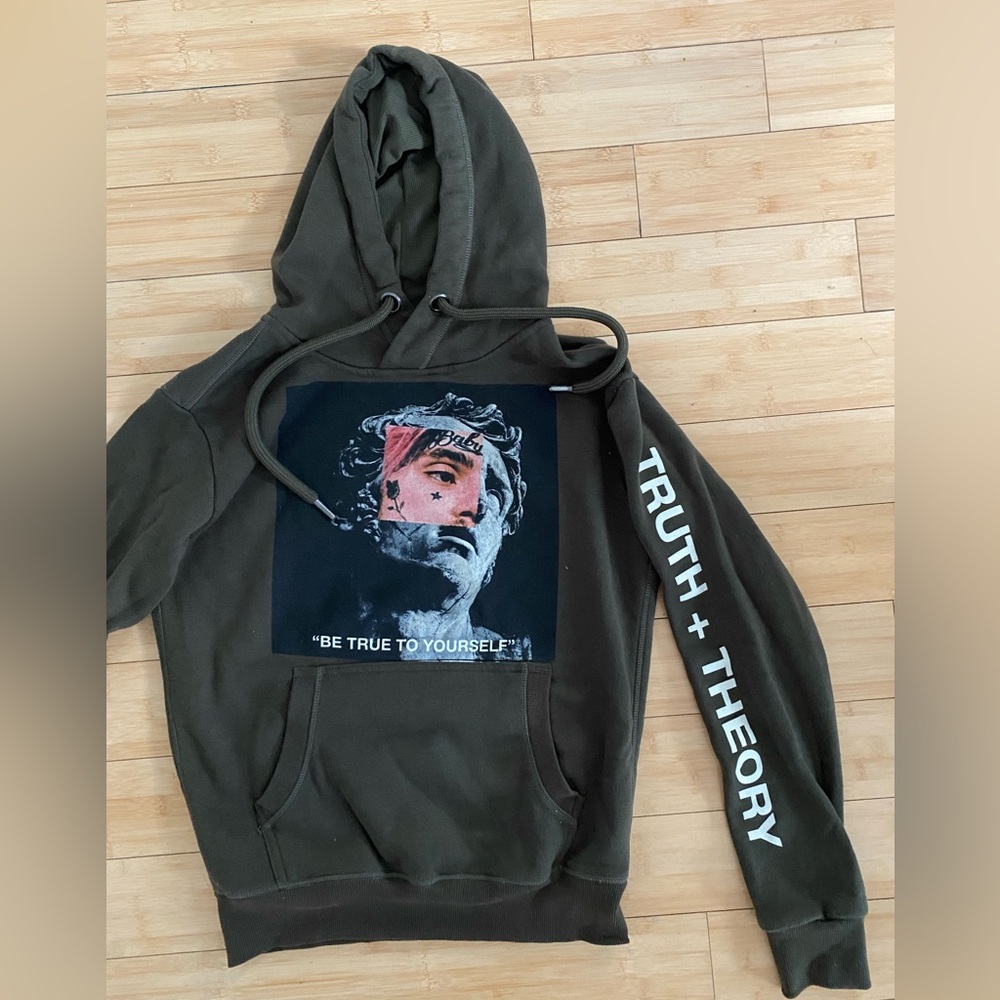 Truth+Theory Hoodie - Size Small